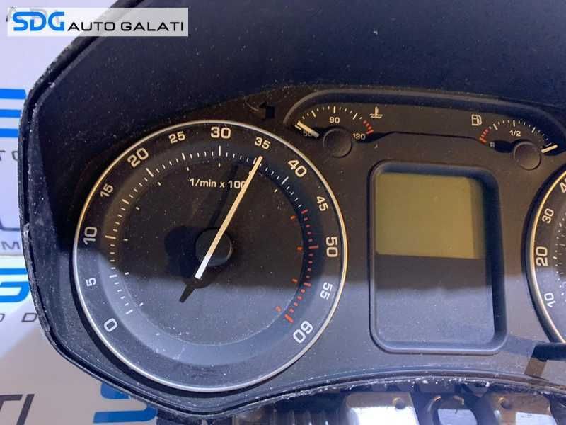 Kit Pornire ECU Calculator Motor cu Cip Cheie si Ceas Ceasuri Bord cu Imobilizator Skoda Octavia 2 1.9 TDI BXE 105CP 2004 - 2013 Cod 03G906021TB 0281014711 [L4429]