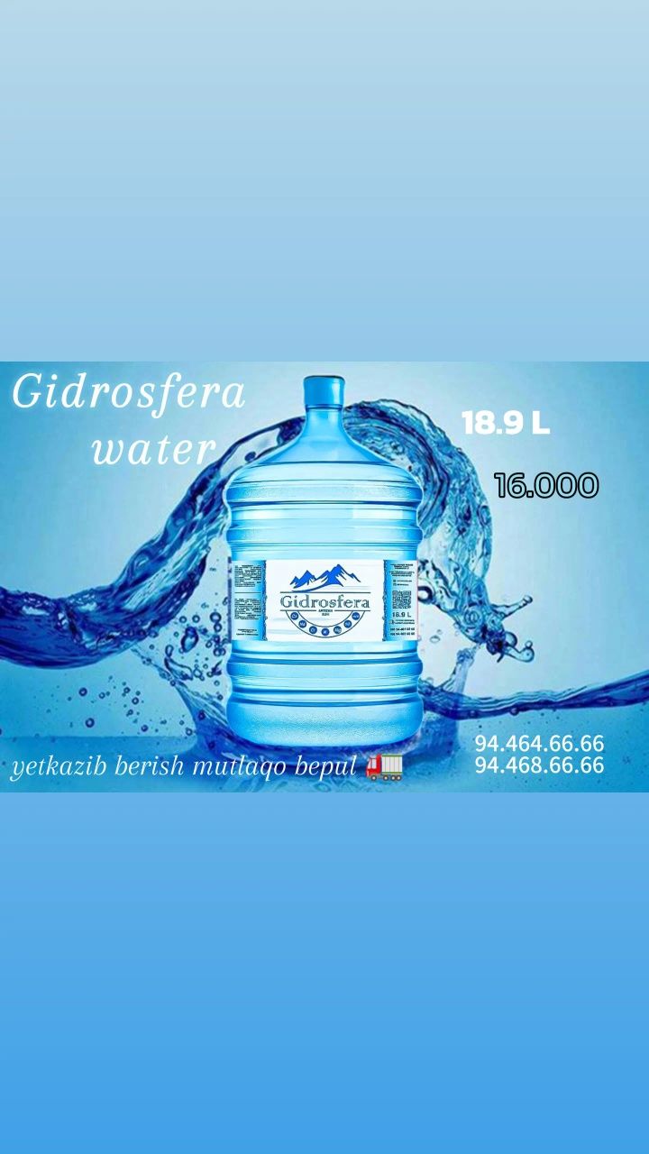 Kuler suvi toza ichimlik
