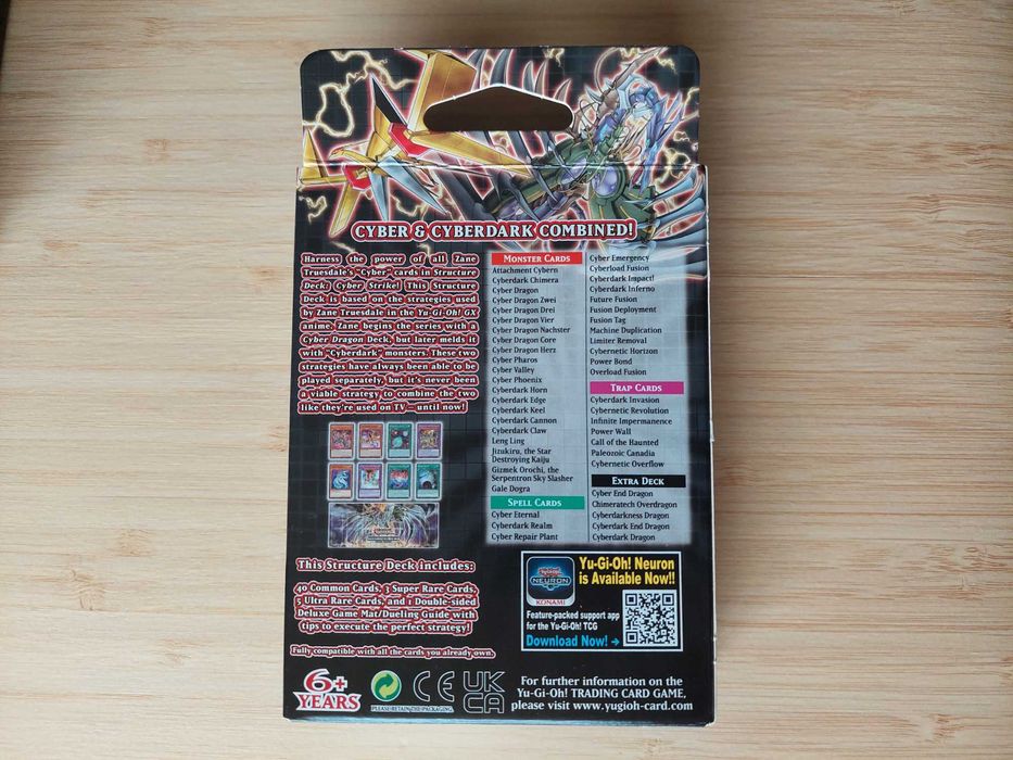 Yugioh Cyber Strike Structure Deck (1st edition)