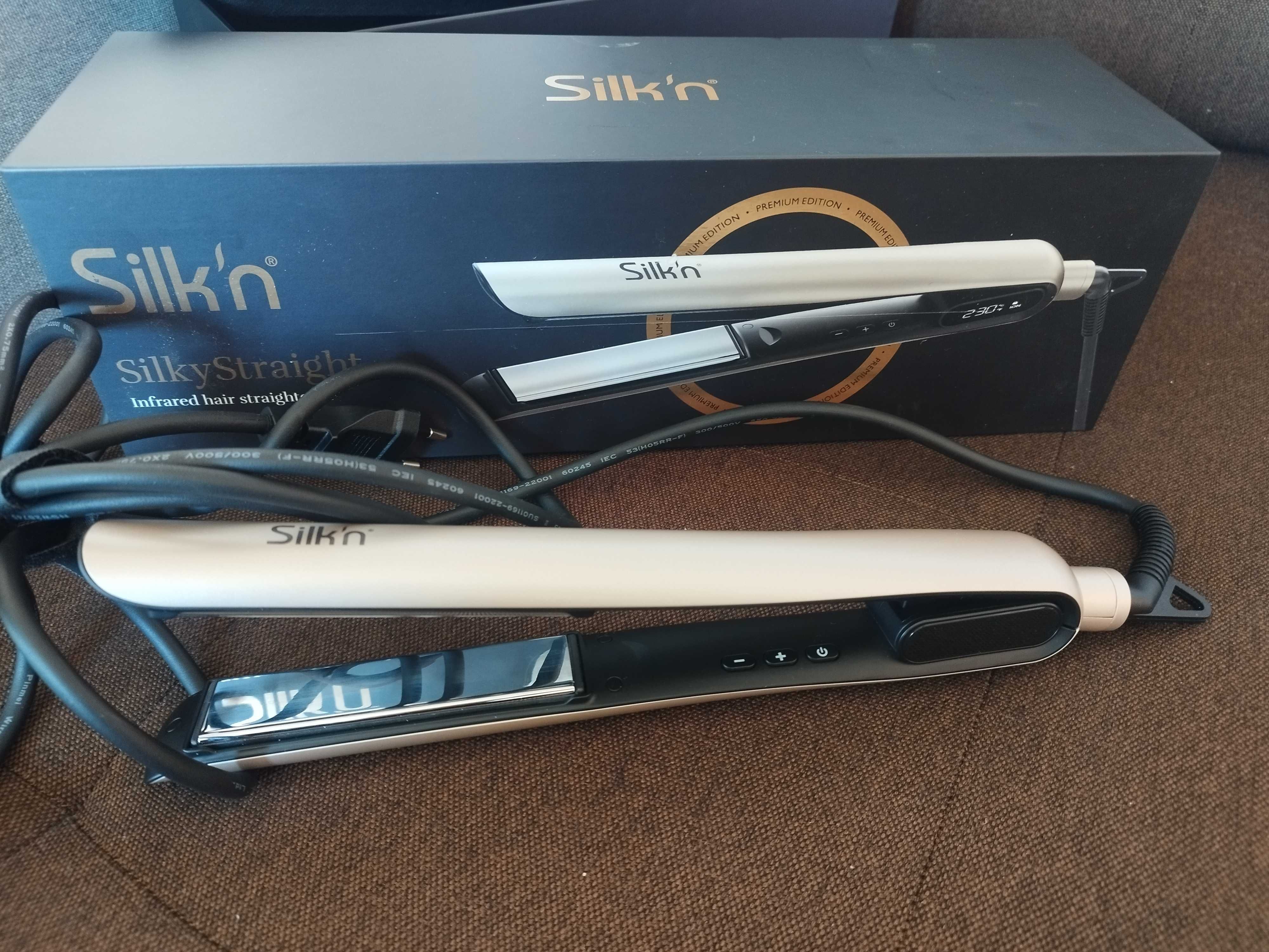 !!!Ново!!! SILK'N SilkyStraight инфраред преса за изправяне
