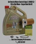 Revizie Motor Castrol Edge LL 5W30 5L, Filtru Ulei Mann, Bușon Baie OE