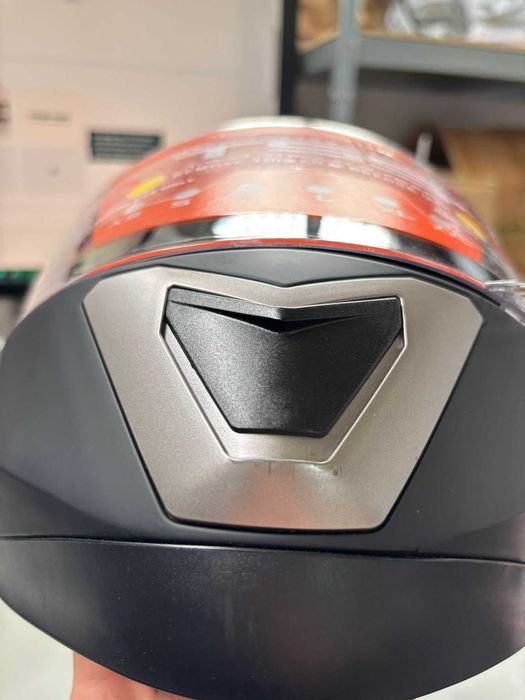 Casca moto YEMA M – full face, negru mat cu rose gold, eleganta