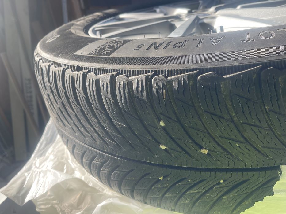 Jante 17 5x108 cu anvelope iarna michelin pilot alpin5