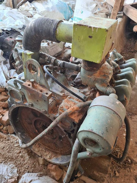 Dezmembrez motor mercedes om421, pompa, injectoare,claas dominator