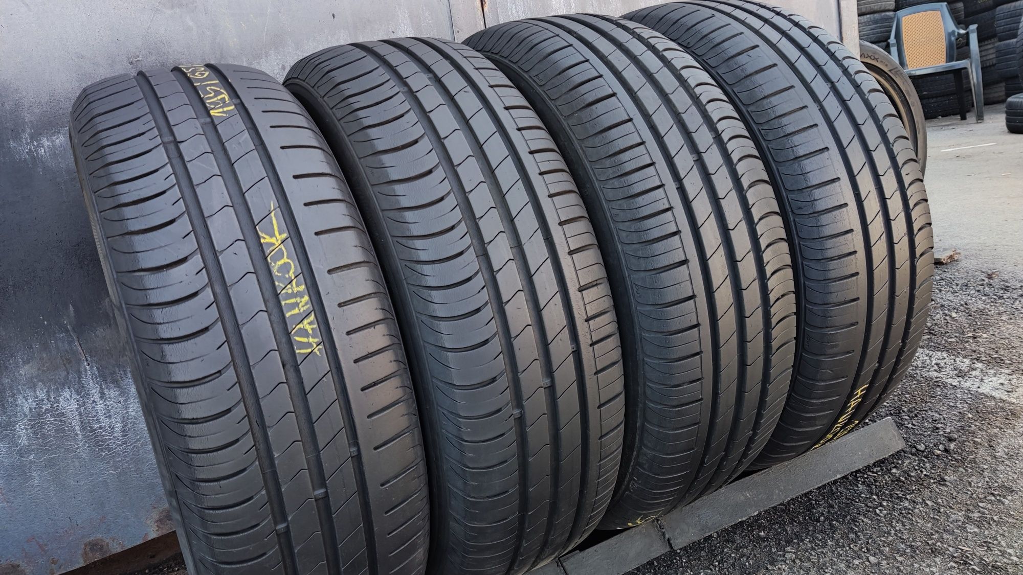 4бр летни гуми 195/65/15 Hankook Kinergy Eco
6.7-6.9mm
dot21
Добро със