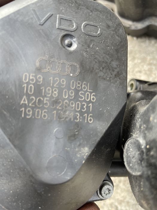 Clapete admisie + motorașe Audi A4 A5 A6 A7 A8 2.7 3.0 v6 euro 5