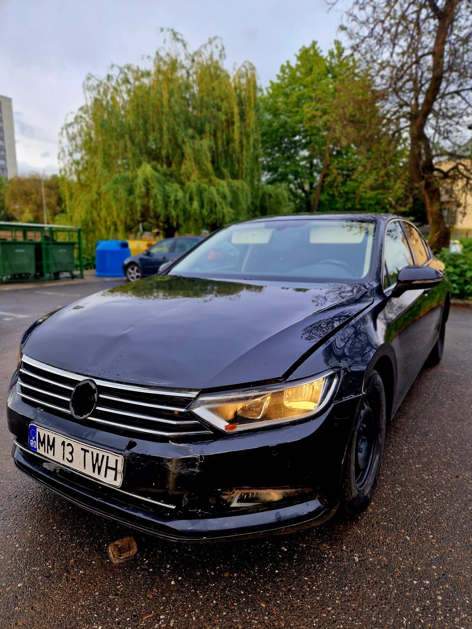 Passat B8 2017, Avariat