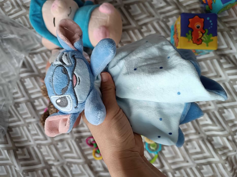 Играчки за бебе. Дрънкалки, Стич, мече, лиса