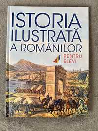 Carte istoria ilustata a romanilor pentru elevi- editura litera