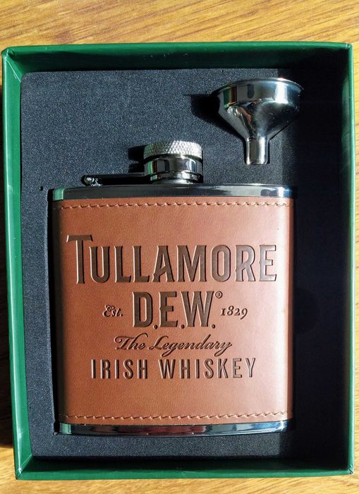 Манерка Tullamore DEW 5 oz, неръждаема стомана Stainless Steel