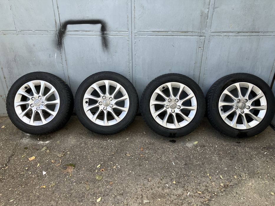 Jante cu cauciucuri Iarna  Audi,Skoda,Vw 205/55/16,5x112