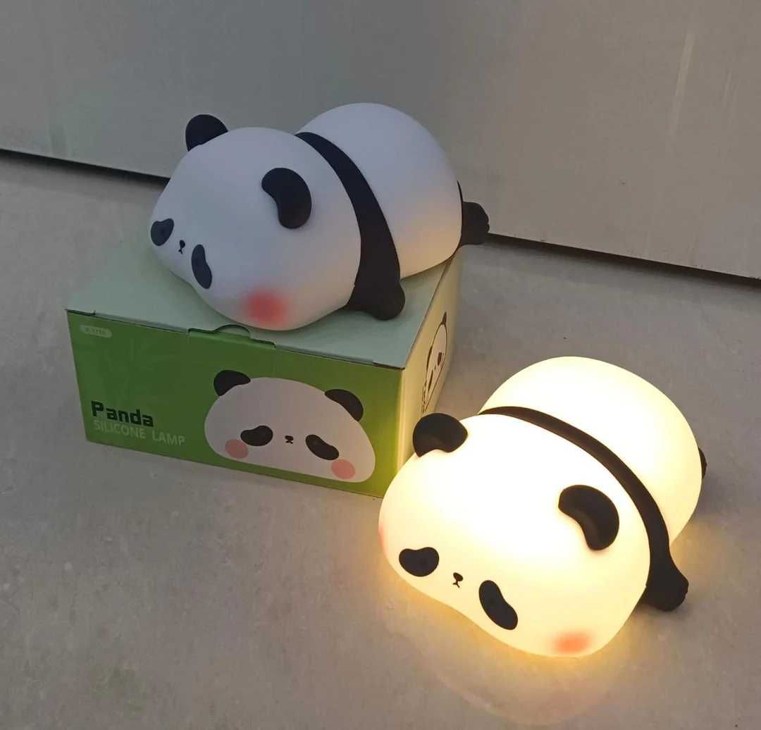 Мека акумулаторна Panda силиконова лампа