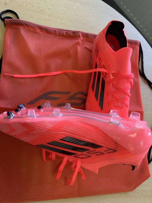 Ghete fotbal Adidas F50 Elite FG – noi, mărimea 44