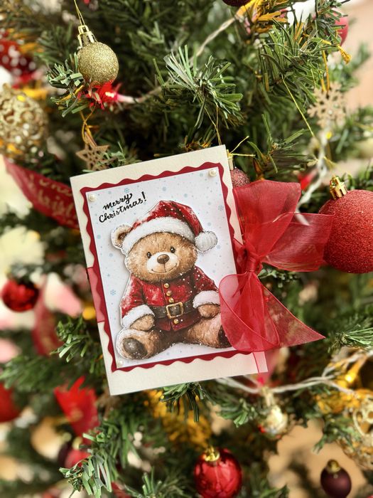 Ръчно изработени Коледни картички