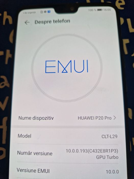 Huawei p20 pro 128 giga 6 ram