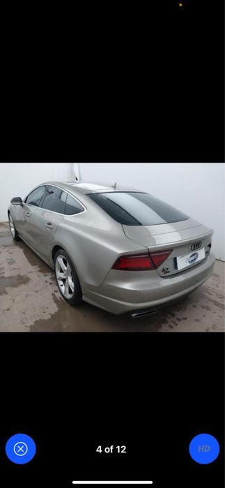 Dezmembrez audi a7 2015 facelift 3.0 tdi crt czv euro 6 full led