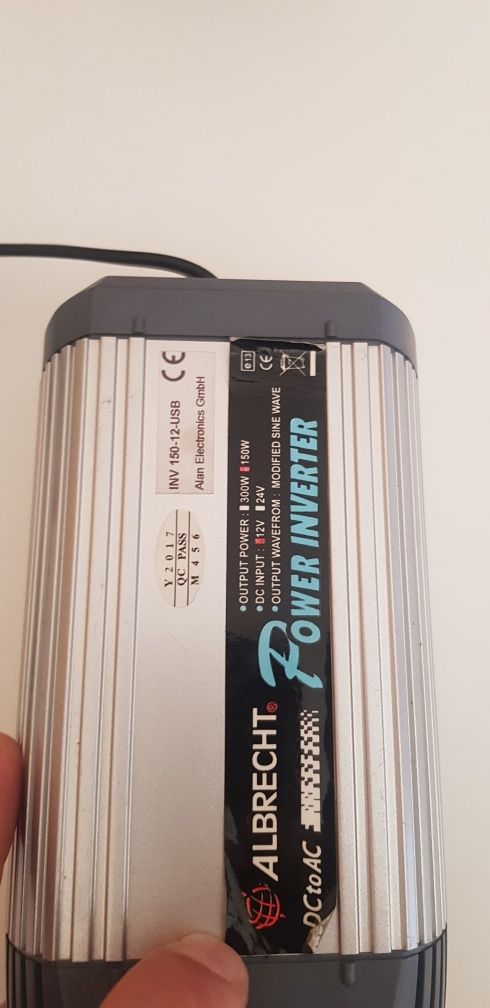 POWER INVERTER
- putere continua iesire: 3000 W;
- tensiune alimentare