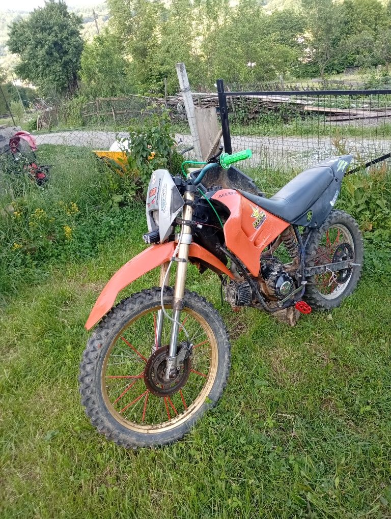 Cross de 125cc 4t cadru mare
