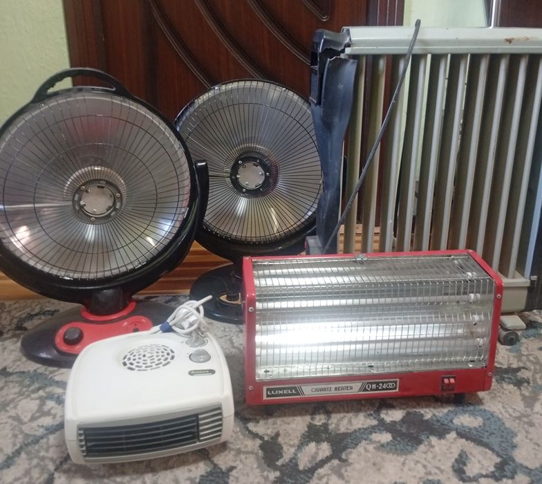 Обогреватели в рабочем состоянии.