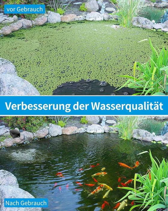 Соларен аератор за езерце