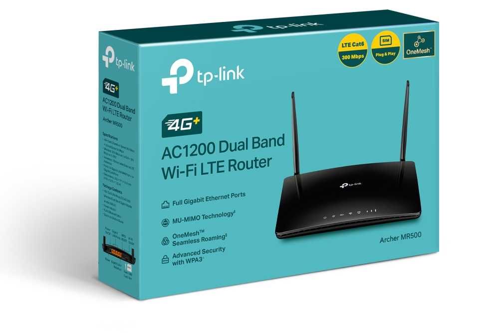 Rovtir TP-Link MR200 Двухдиапазонный 4G LTE Wi-Fi simkarta сим карта