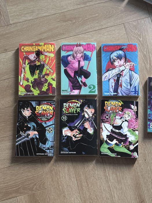 Манга на Английском: Клинок, Рассекающий Демонов; Магическая битва