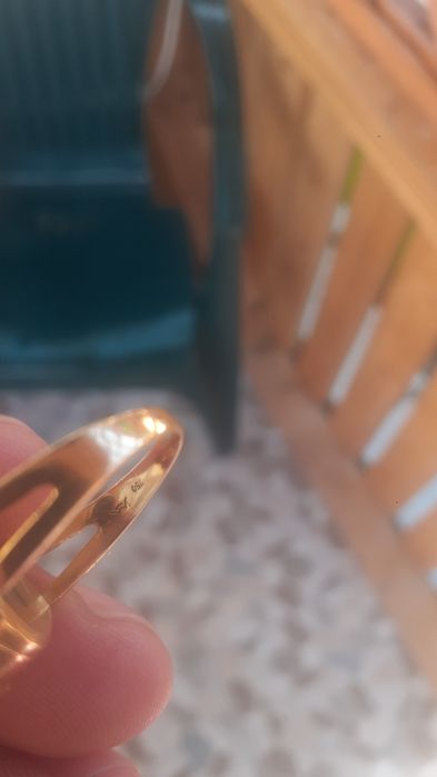 Vand inel de aur 18 k cu ceas si diamant inclus