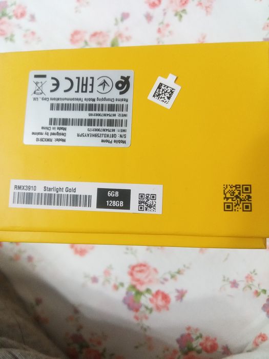 Realme c 65 tel sotiladi  ideal yangi bolip tuript 6/128 hotira