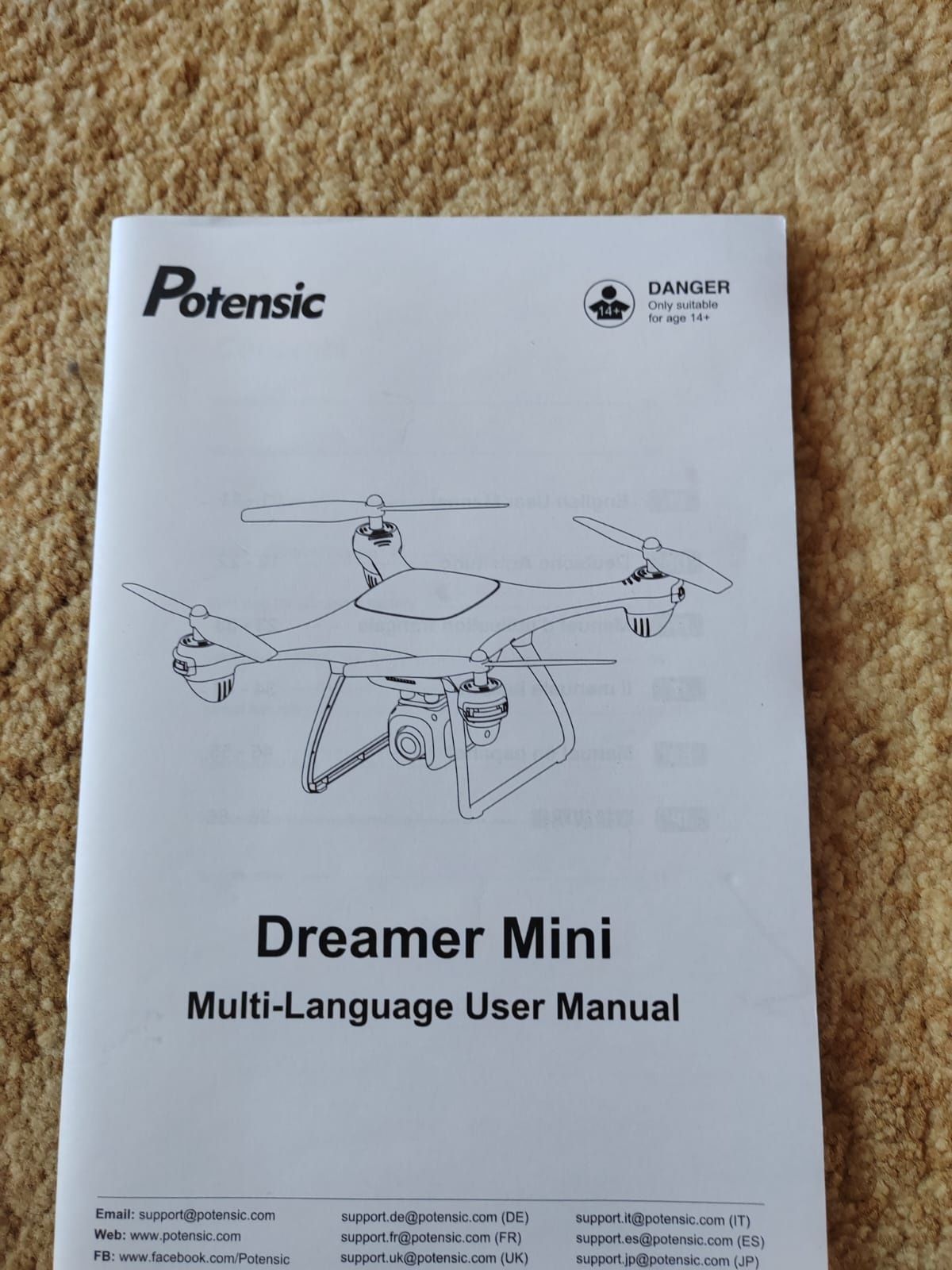 Продам  новый Дрон POTENSIС Dreamer mini Профессиональный