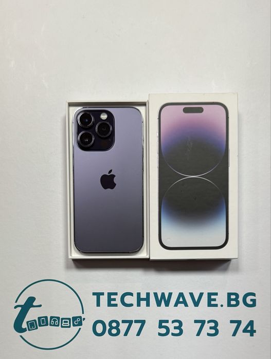 Apple iPhone 14 Pro 128GB Deep Purple, втора употреба