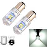 LED диодни крушки с двойна светлина - P21/5W, BA15D Canbus Error Free.
