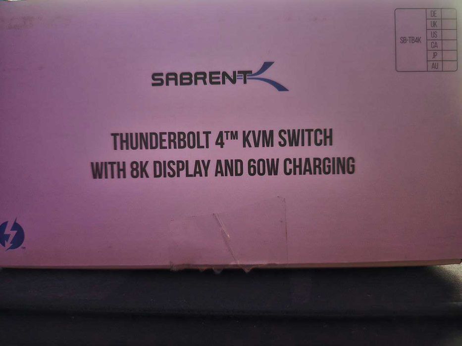 Sabrent Thunderbolt 4 KVM Switch SB-TB4K