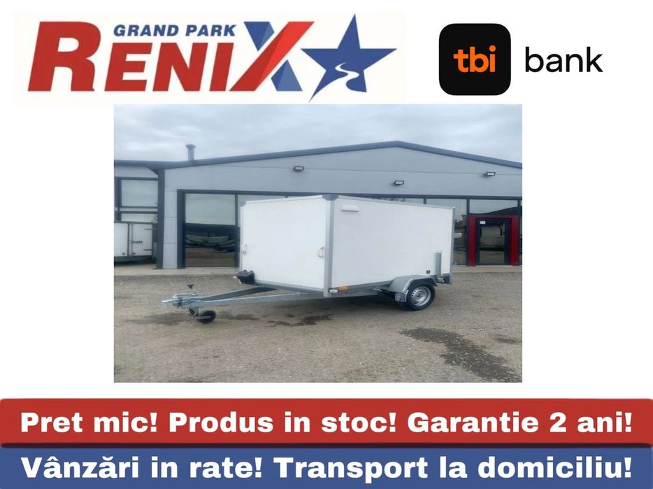 Niewiadow Remorca auto 750kg/Furgon/Carosata 205/117/150 Carosata/Izoterma/Furgon