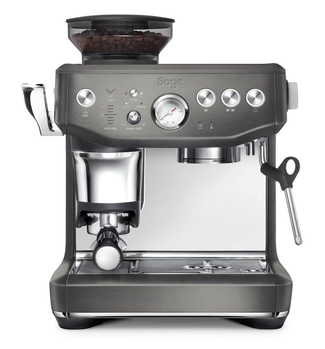 Espressor manual SAGE Barista Impress SES876BST, 2l, 1850W, 15 bar