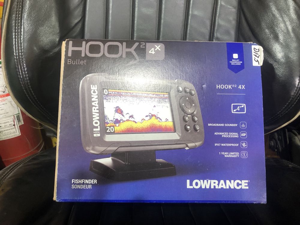 Sonar pescuit lowrance hook. 4 pescuit din barca