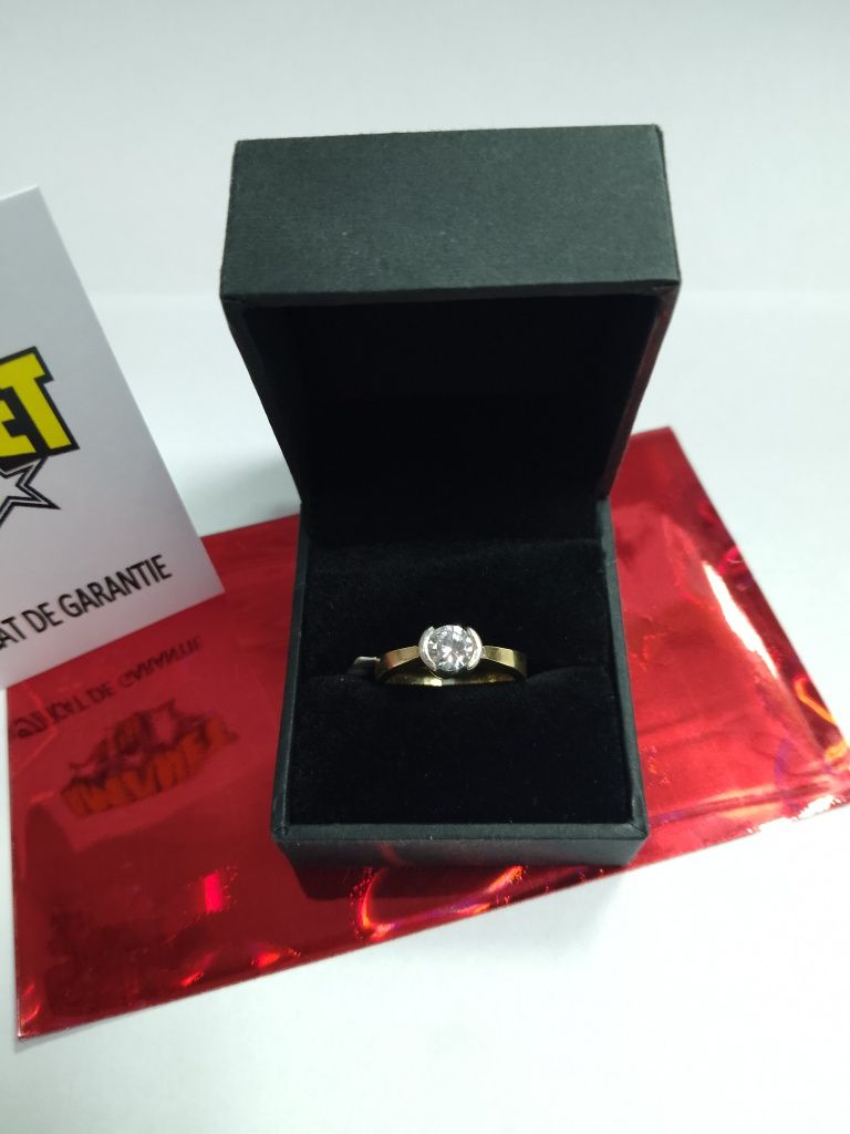 Inel aur 14k (M3) staramanet
