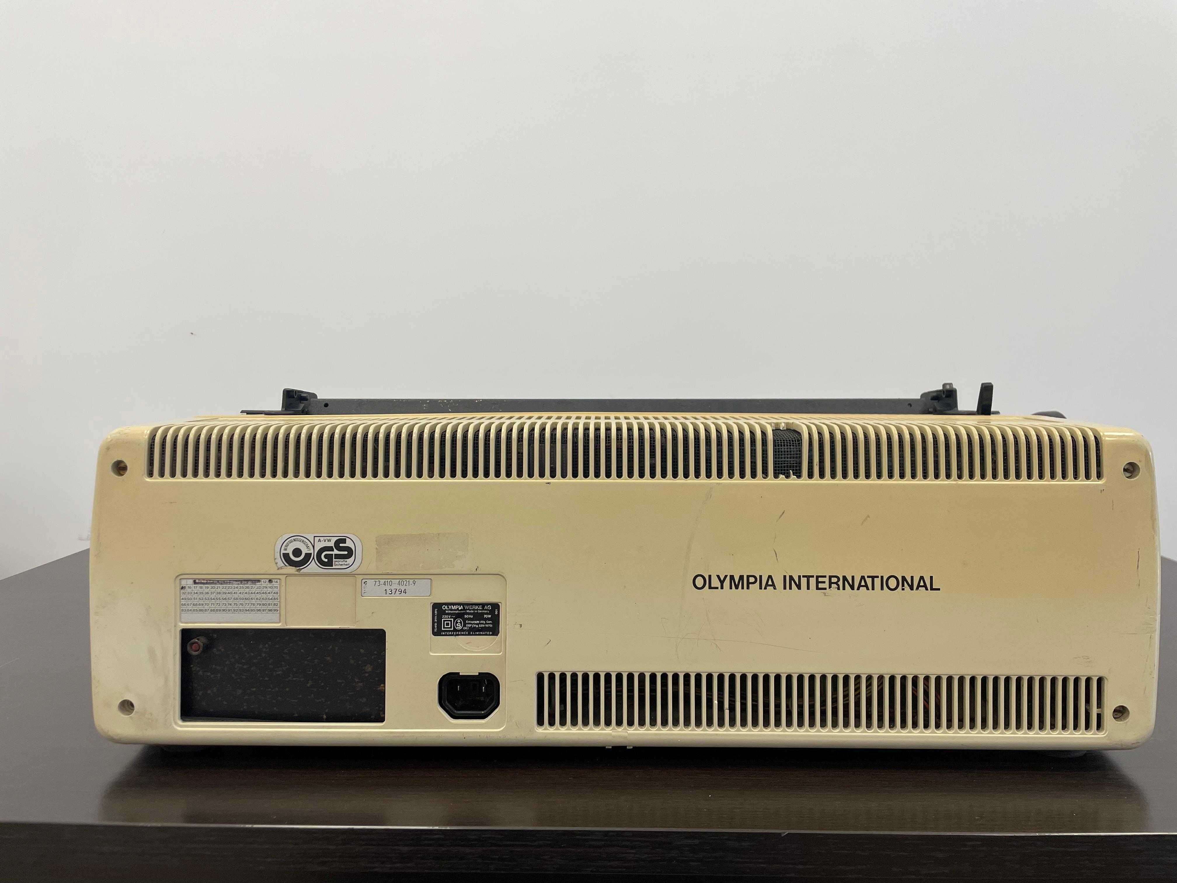 Masina de scris pt. decor - Olympia Disque electronic writing system