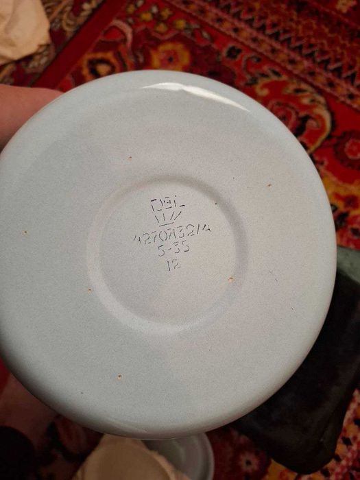 Чайник эмалированный советский