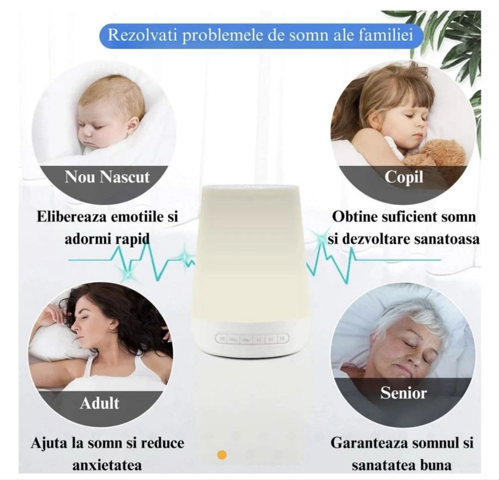 Lampa inteligenta cu lumini multicolore