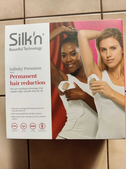 Epilator IPL SILKN INFINITY PREMIUM SMOOTH, 500 000 impulsuri sigilat