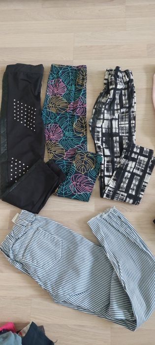 Лот 8 клина, дънки джегингс Koton, Reserved, H&M 134 см