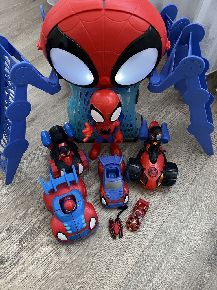 Set Marvel, sediu + mașini