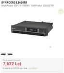 Dynacord L3600FD, amplificator cu DSP 2x1800w, PRET FIX, NU SCHIMB