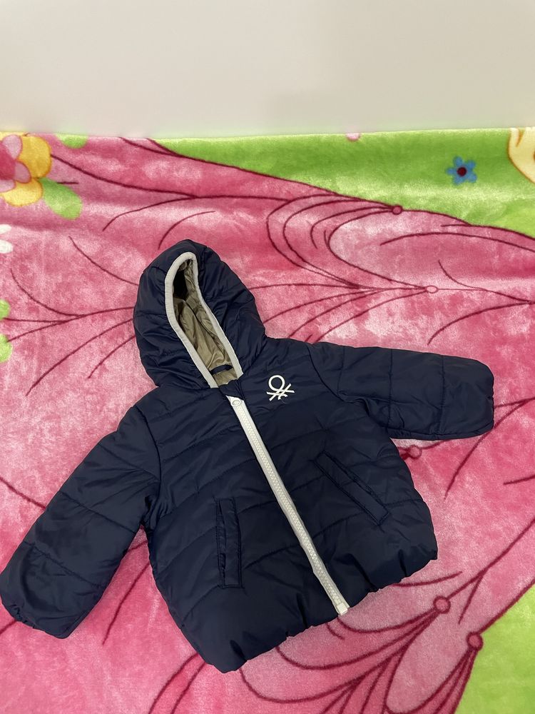 Олекотено яке Armani, Benetton яке