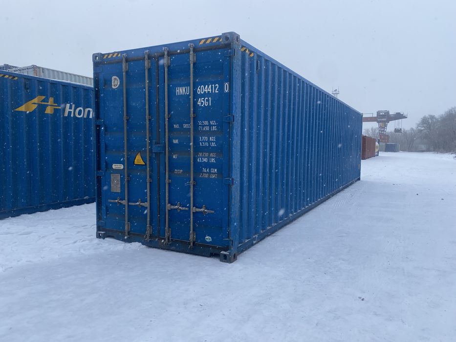 КОНТЕЙНЕРА 40 футовые МОРСКИЕ 2,9 HQ в Идеальном Состоянии в АСТАНЕ