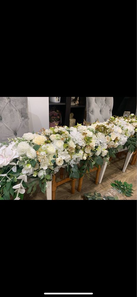 Vand decor prezidiu evenimente/masa miri