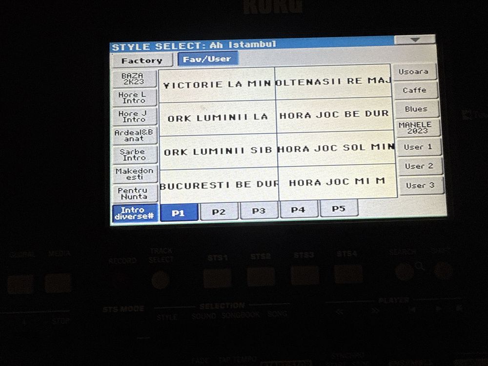Set korg 2024 bun
