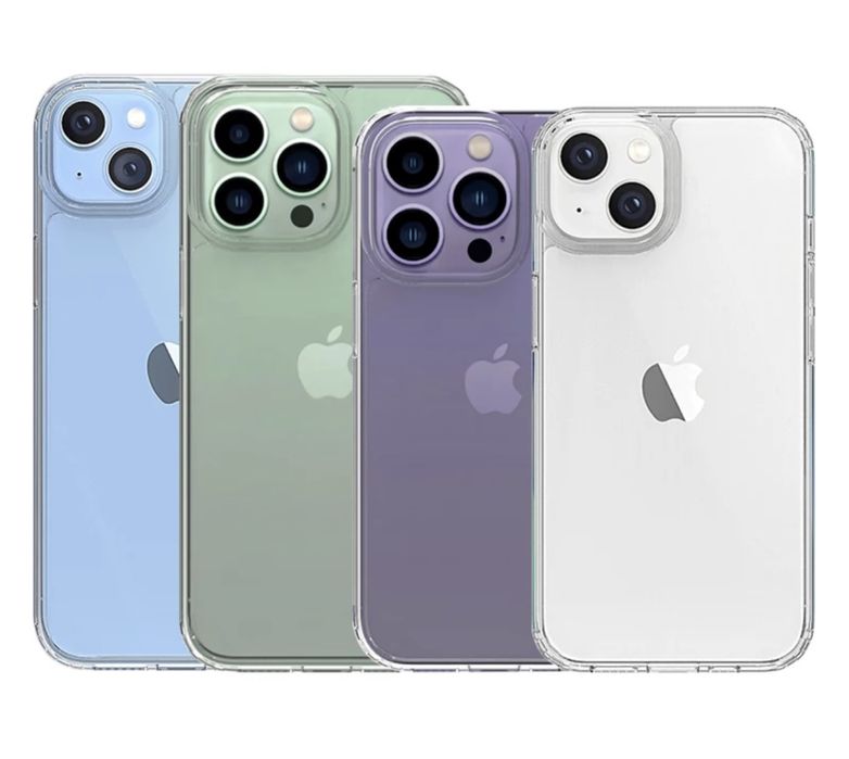 Husa silicon / gel TPU transparenta pt. iPhone 14 Pro , 14 Plus