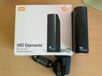 External HDD WD Elements (външен твърд диск) 12TB