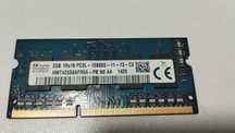 DDR3 2GB для ноутбука